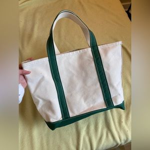 NWOT LL Bean Boat and Tote Canvas tote bag